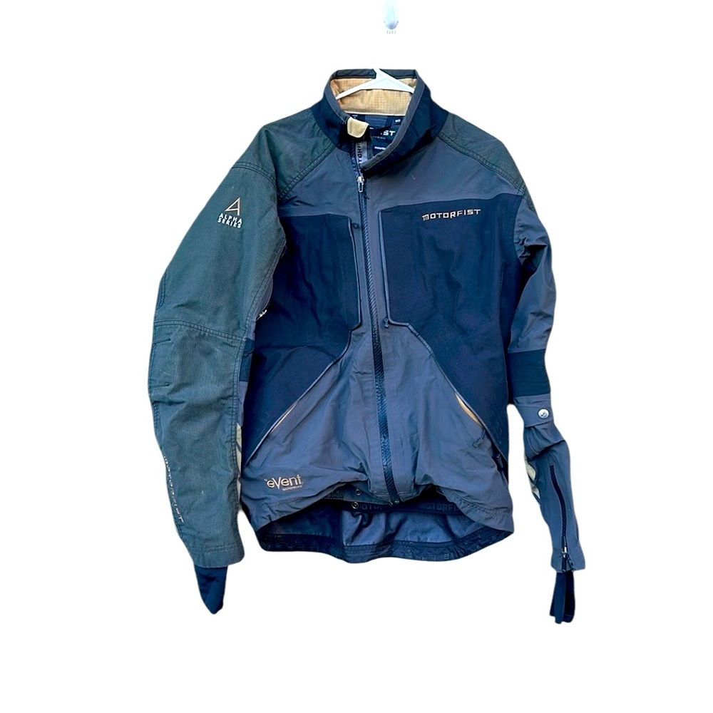 Motorfist Event Jacket Alpha M Vented Protective Motorcycle Jacket Snowmobile